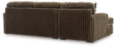 Midnight-Madness Sectional Sofa with Chaise