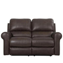 Parker House Travis Power Loveseat in Veronica Brown