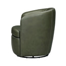Parker Living Barolo 100% Italian Leather Swivel Club Chair Two Pack