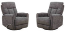 Parker Living Natalia Manual Swivel Glider Recliner Two Pack