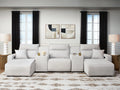 Modmax II Power Reclining Sectional with Chaise and Consoles