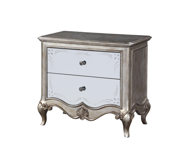 Esteban Antique Champagne Nightstand (2 Drw) image