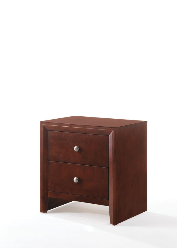 Ilana Brown Cherry Nightstand image