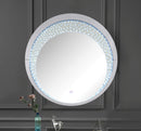 Nysa Mirrored & Faux Crystals Wall Decor (LED)