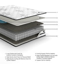 Chime 10 Inch Hybrid Mattress in a Box