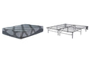 12 Inch Ashley Hybrid King Adjustable Base and Mattress image