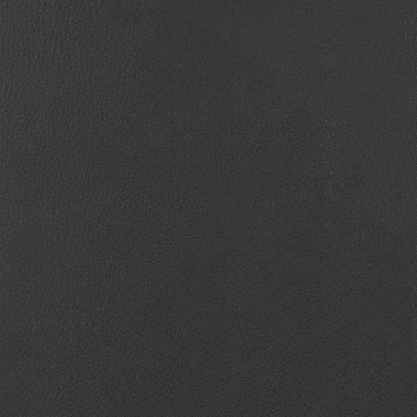 Bowman Round Upholstered Ottoman Grey