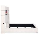 Tisdall Wingback Bed with Flame Visualizer