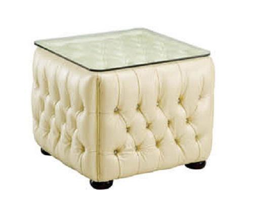 ESF Furniture 258 End Table in Ivory