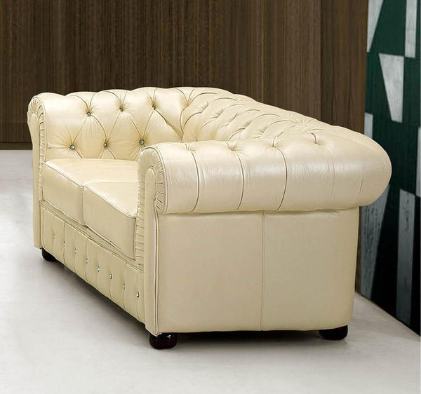 ESF Furniture 258 Loveseat in Ivory image