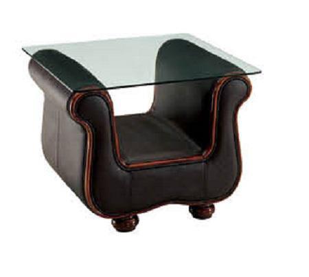 ESF Furniture 262 End Table in Chocolate Brown
