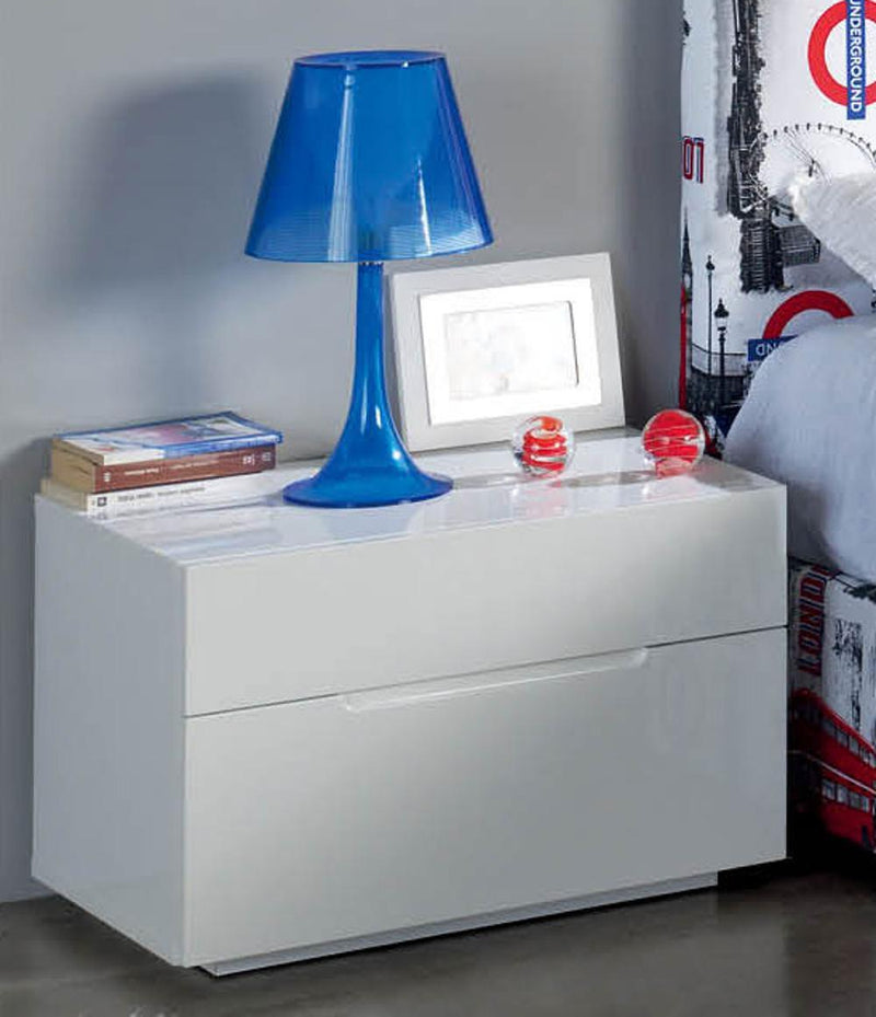 ESF Furniture Nightstand M100 in White