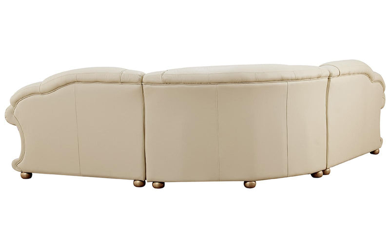 ESF Furniture Apolo Sectional Right Facing in Ivory