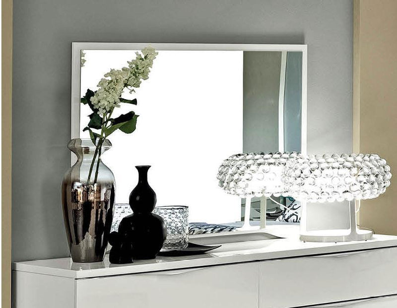 ESF Furniture Onda Mirror in White