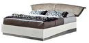 ESF Furniture Onda Queen Platform Bed in White