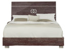 ESF Furniture Prestige Classic King Sleigh Bed in Cognac Birch