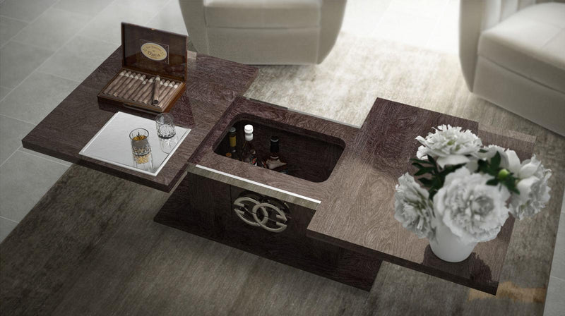 ESF Furniture Prestige Coffee Table with Storage in Wenge
