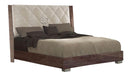 ESF Furniture Prestige Deluxe Queen Sleigh Bed in Cognac Birch