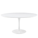 Lippa 60" Round Wood Top Dining Table