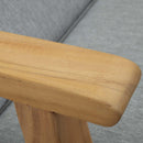 Marina Outdoor Patio Teak Single Chaise