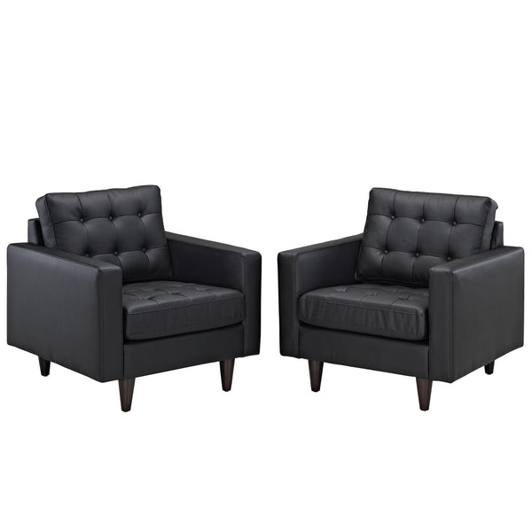 Empress Armchair Leather Set of 2 image