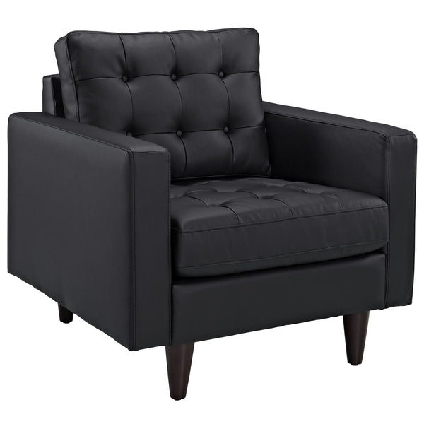 Empress Bonded Leather Armchair image