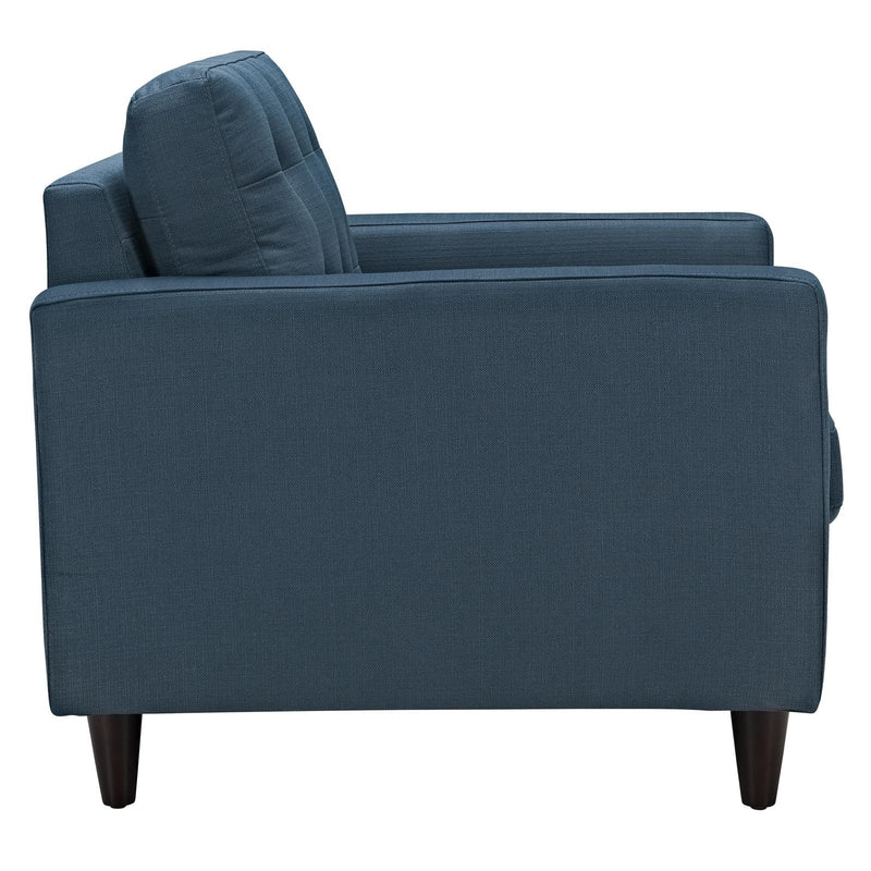 Empress Upholstered Fabric Armchair