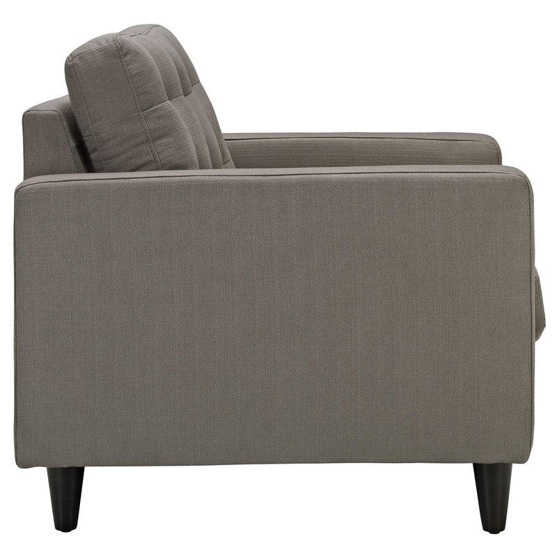 Empress Armchair Upholstered Fabric Set of 2