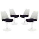 Lippa Dining Side Chair Fabric Set of 4