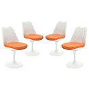 Lippa Dining Side Chair Fabric Set of 4