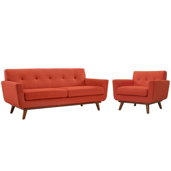 Engage Armchair and Loveseat Set of 2 image