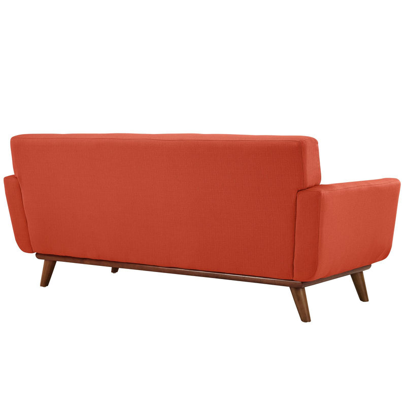 Engage Upholstered Fabric Loveseat