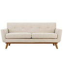 Engage Upholstered Fabric Loveseat