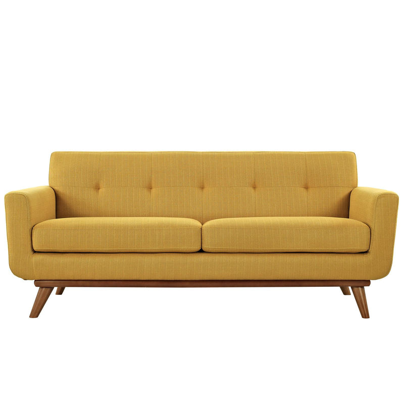 Engage Upholstered Fabric Loveseat