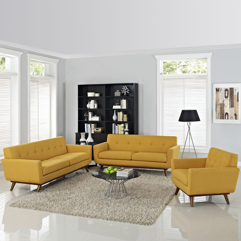 Engage Sofa Loveseat and Armchair Set of 3