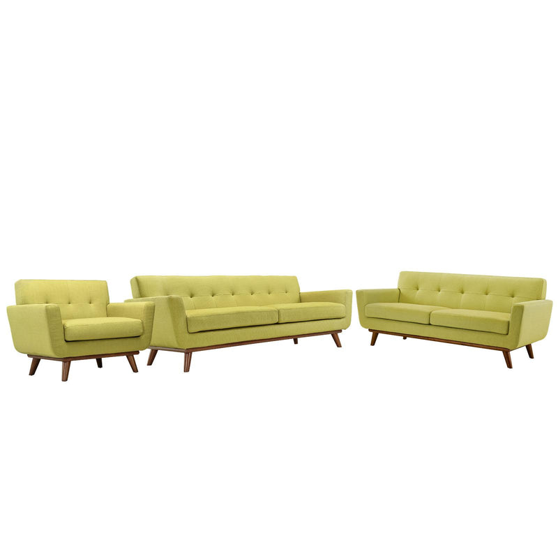 Engage Sofa Loveseat and Armchair Set of 3