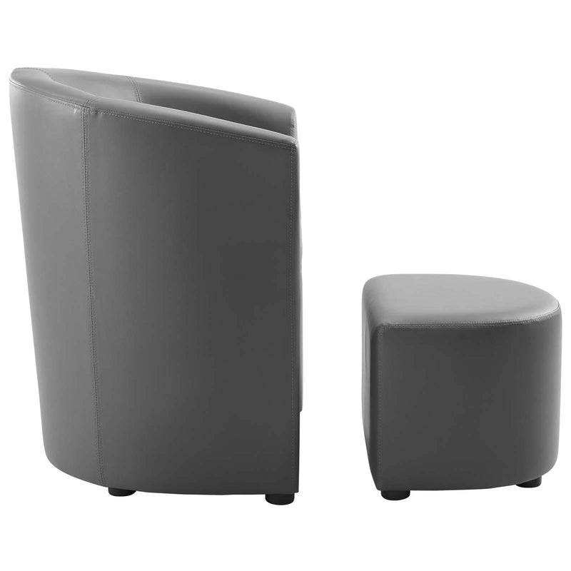 Divulge Armchair and Ottoman