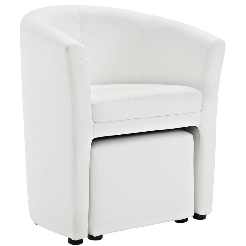 Divulge Armchair and Ottoman