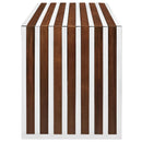 Gridiron Small Wood Inlay Bench