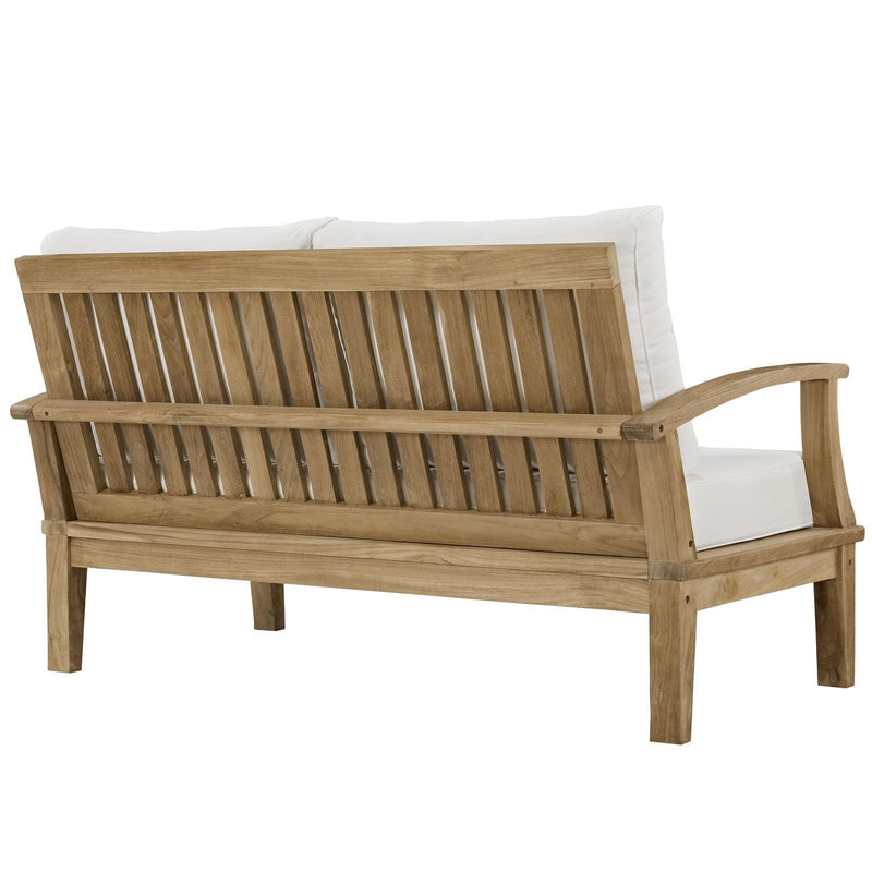 Marina Outdoor Patio Teak Loveseat