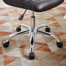 Ripple Armless Mid Back Vinyl Office Chair