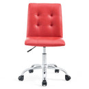 Prim Armless Mid Back Office Chair