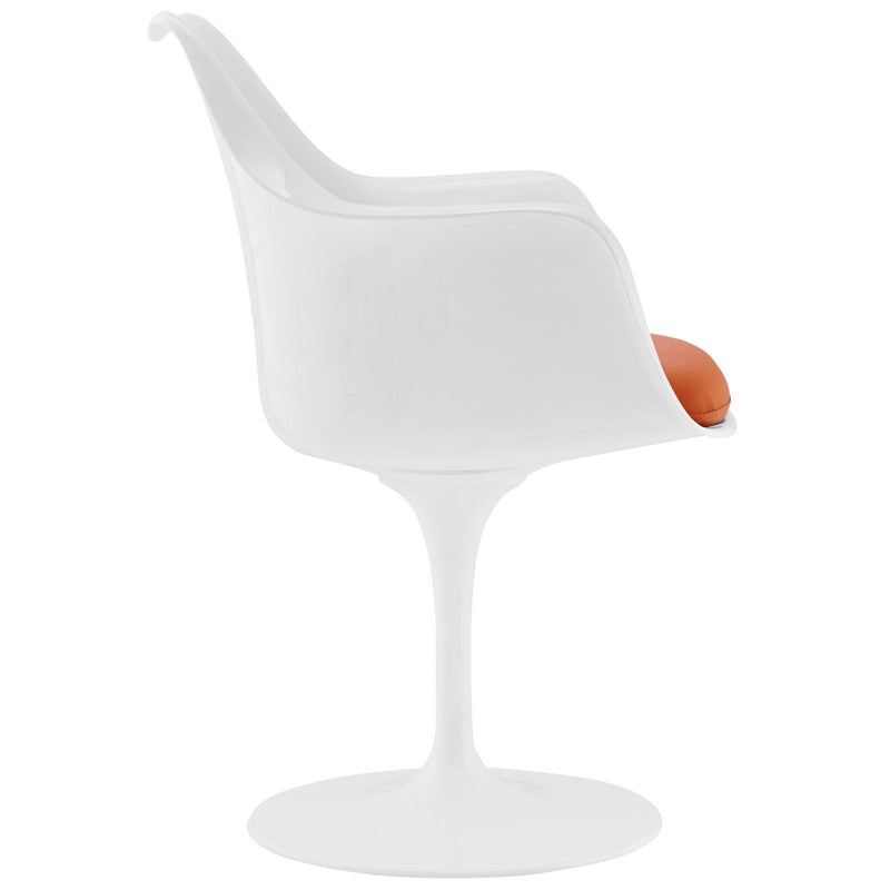 Lippa Dining Vinyl Armchair