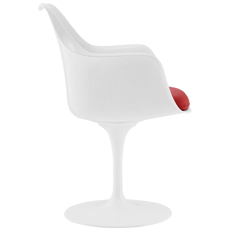 Lippa Dining Vinyl Armchair