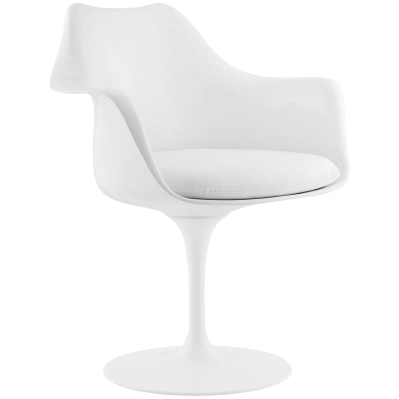 Lippa Dining Vinyl Armchair