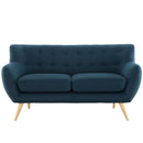 Remark Upholstered Fabric Loveseat