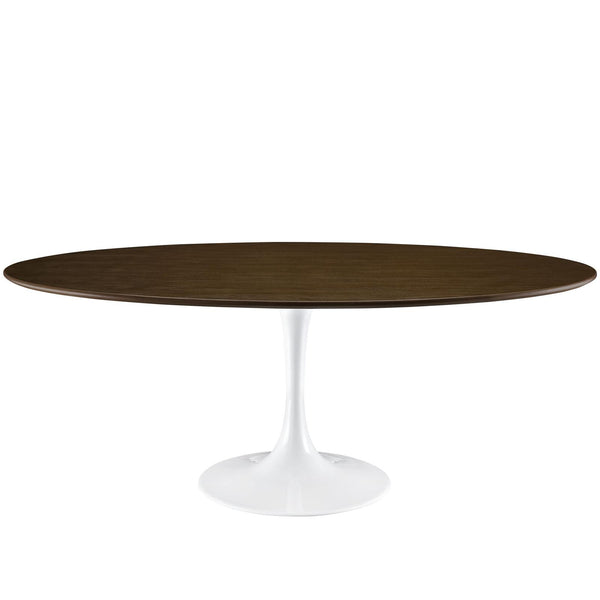 Lippa 78" Oval Wood Dining Table image