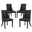 Noblesse Dining Chair Vinyl Set of 4