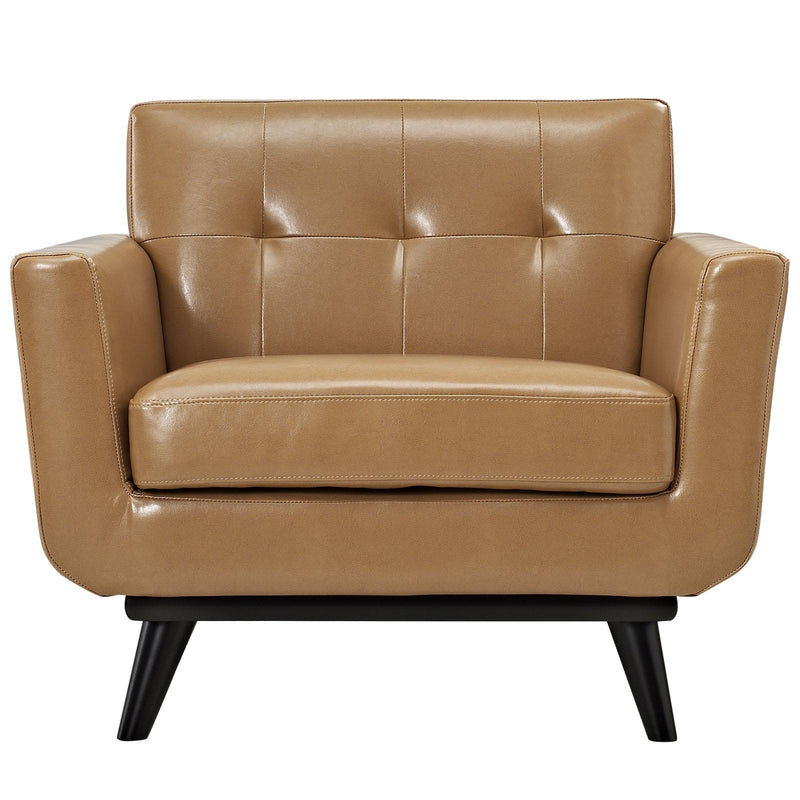 Engage Leather Sofa Set