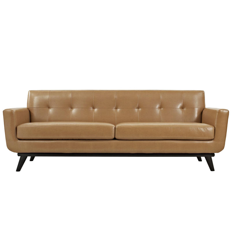 Engage 3 Piece Leather Living Room Set